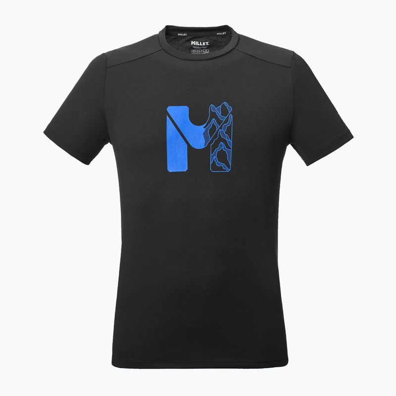 Vyriški marškinėliai Millet Kamet Map SS black 5
