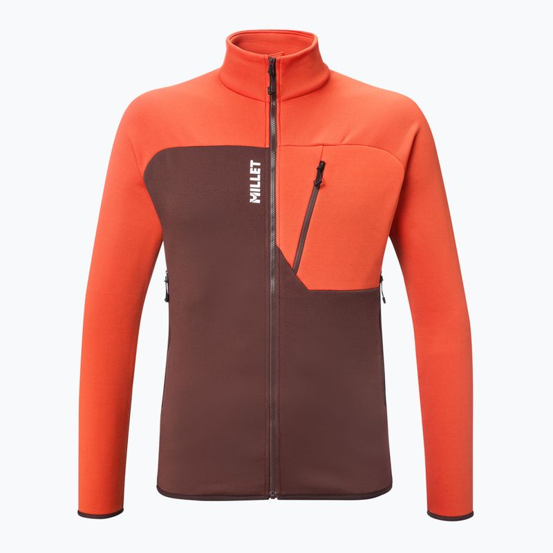 Vyriškas džemperis Millet Seneca Fleece truffle/paprika 6