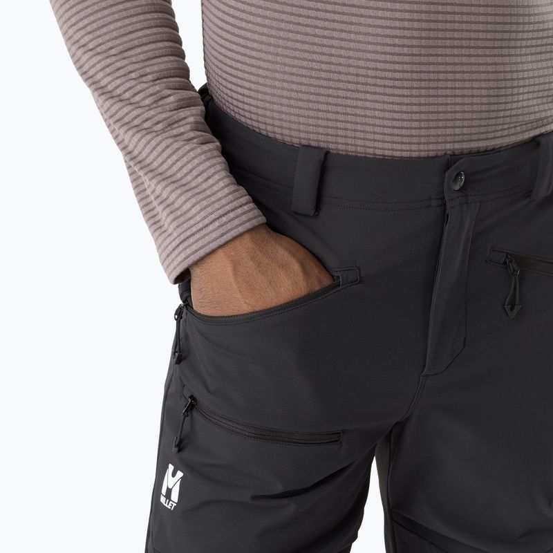 Vyriškos žygių kelnės Millet Seneca XCS200 black 5