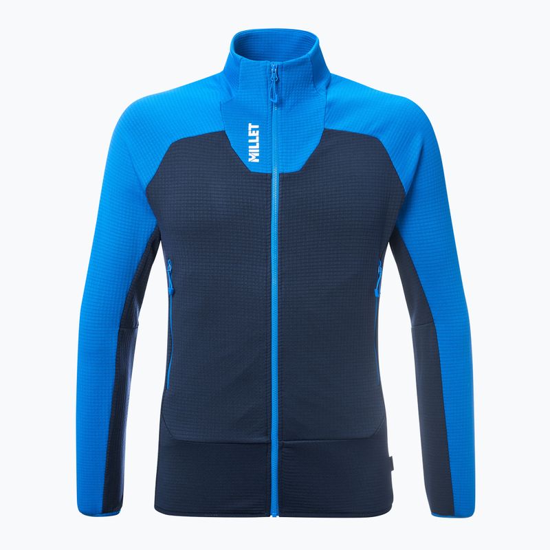 Vyriškas džemperis Millet Kamet Grid HD icon blue/saphir 5