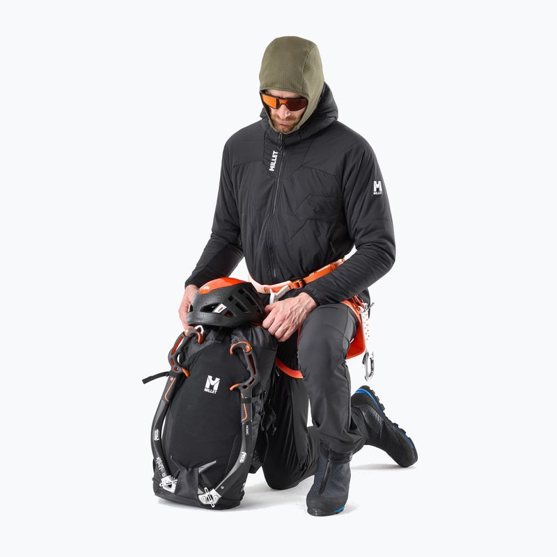 Vyriška pašiltinta striukė Millet Kamet Primaloft Hoodie Jacket black 2