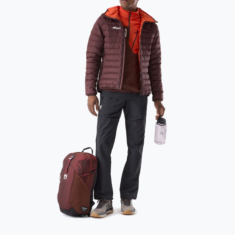 Vyriška pašiltinta striukė Millet Fitz Roy Warm Hoodie Jacket truffle 2