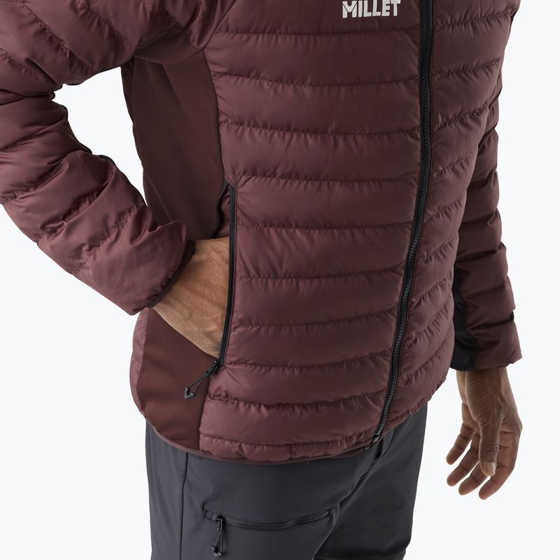 Vyriška pašiltinta striukė Millet Fitz Roy Warm Hoodie Jacket truffle 5