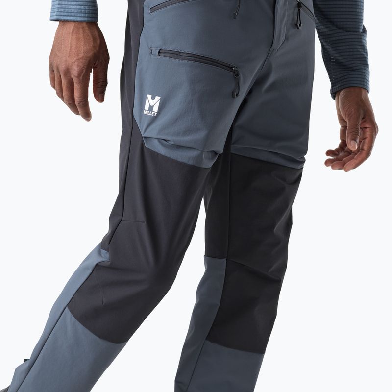 Vyriškos žygių kelnės Millet Seneca XCS200 shadow blue/black 4