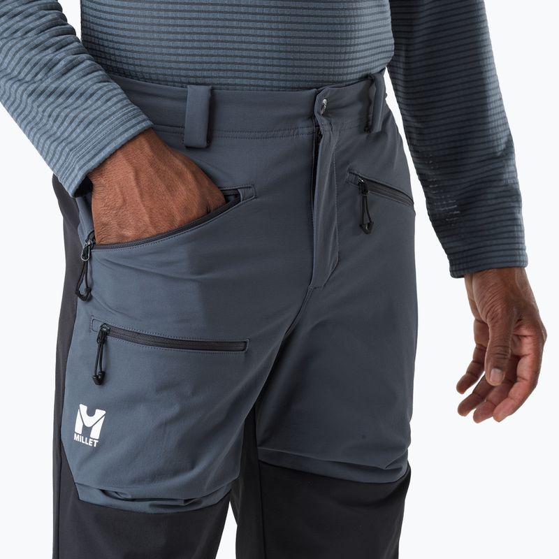 Vyriškos žygių kelnės Millet Seneca XCS200 shadow blue/black 5