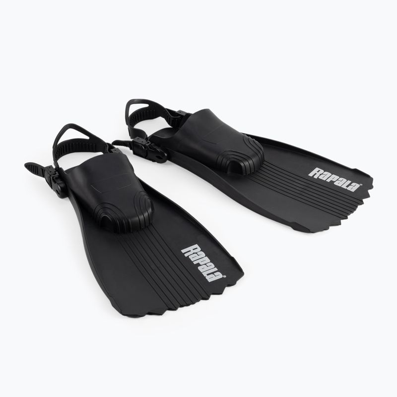Rapala Deluxe Fins pilvo pelekai valties pelekai juodi RA1500328