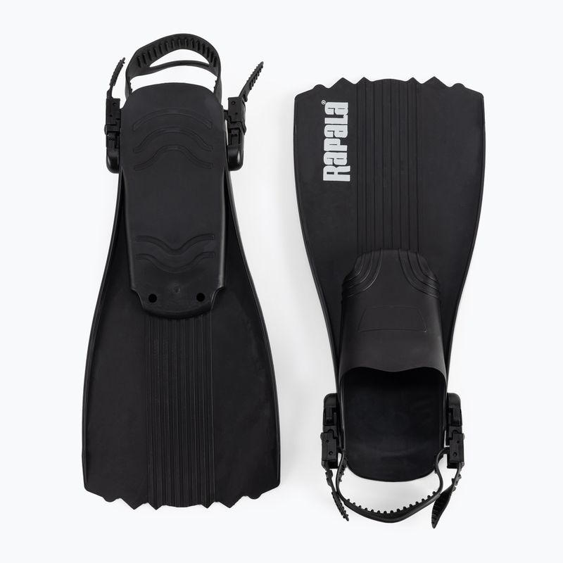 Rapala Deluxe Fins pilvo pelekai valties pelekai juodi RA1500328 2