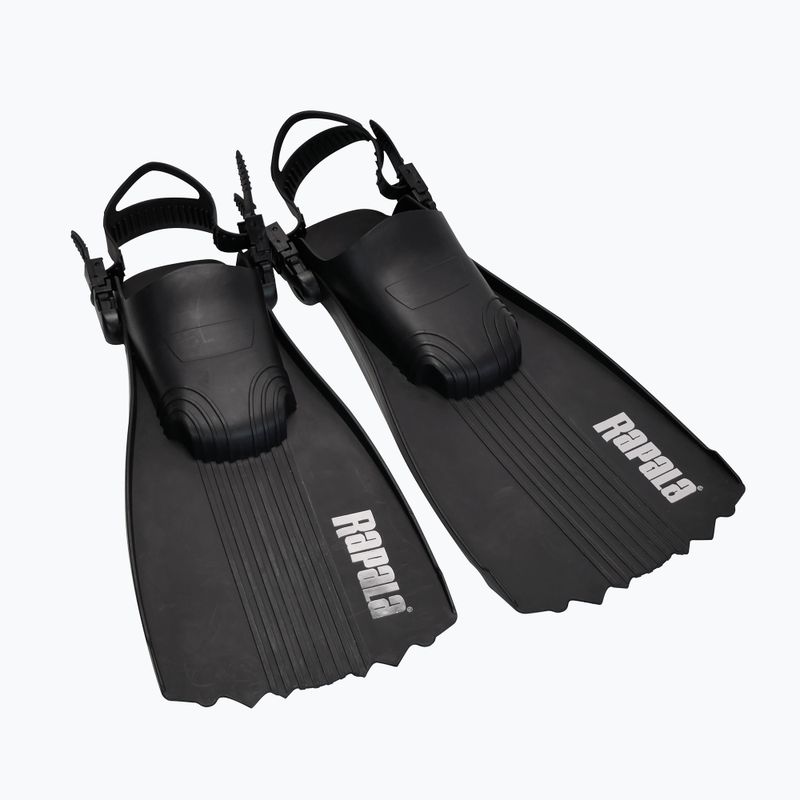 Rapala Deluxe Fins pilvo pelekai valties pelekai juodi RA1500328 5