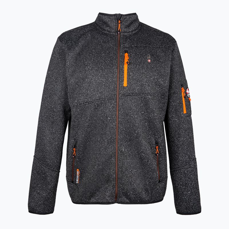 Vyriškas flisinis džemperis Aulp Navoy Melanged Knit black 3