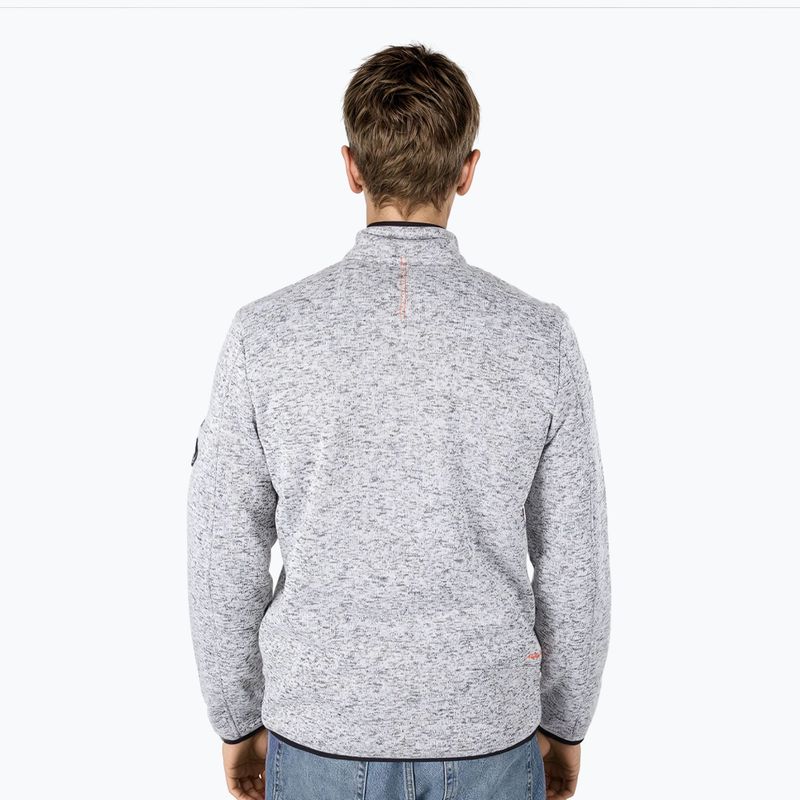 Vyriškas flisinis džemperis Aulp Navoy Melanged Knit grey 2