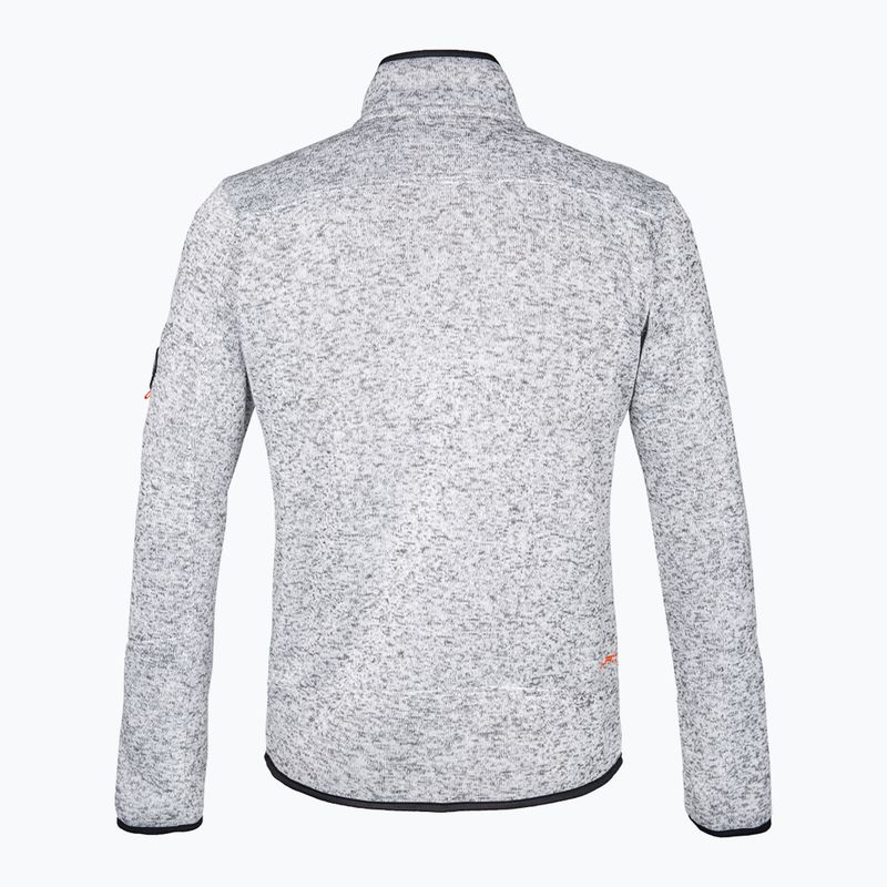 Vyriškas flisinis džemperis Aulp Navoy Melanged Knit grey 7