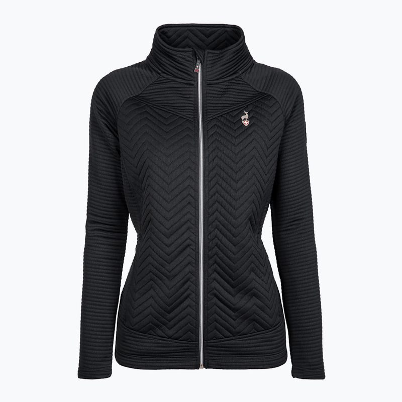 Moteriška vėjo striukė Aulp Simix Jacquard Knit black 6