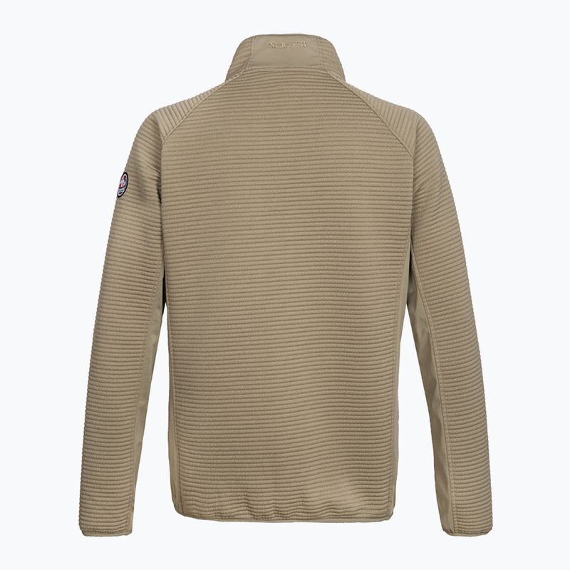 Vyriška vėjo striukė Aulp Numix Jacquard Knit light khaki 6