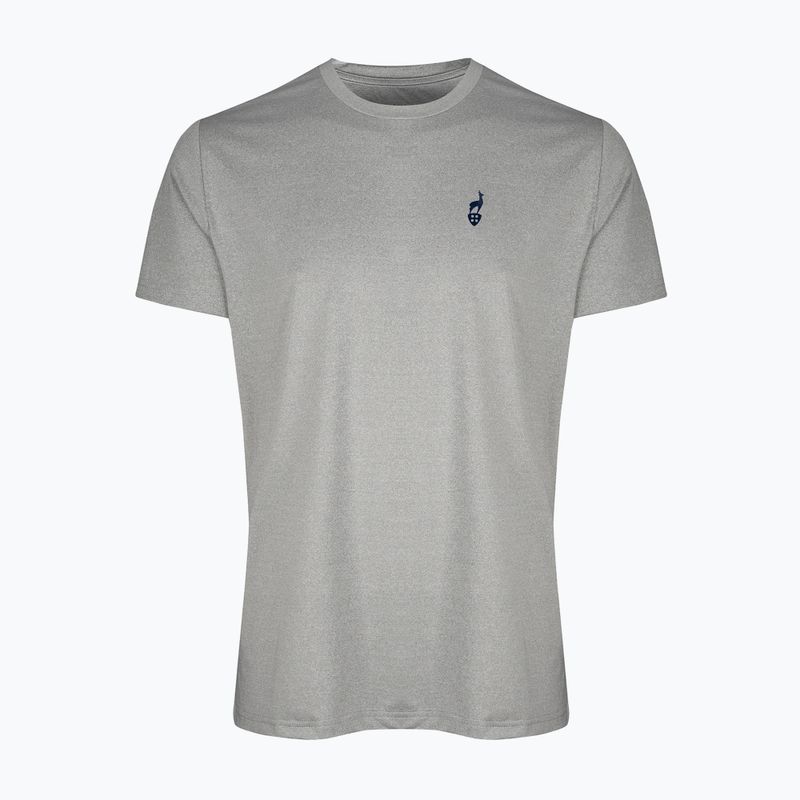 Vyriški marškinėliai Aulp Tommy grey/melange 3