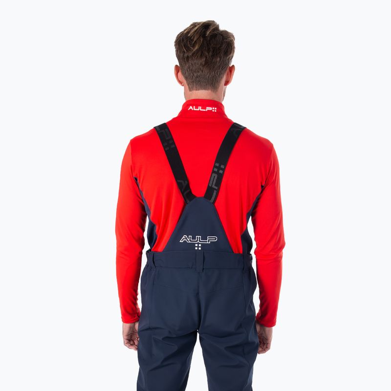 Vyriškos slidinėjimo kelnės Aulp Vizil Softshell Ski navy 3