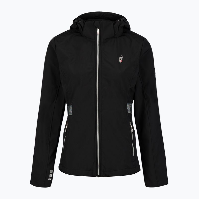 Moteriška softshell striukė Aulp Belle Light Softshell black 3