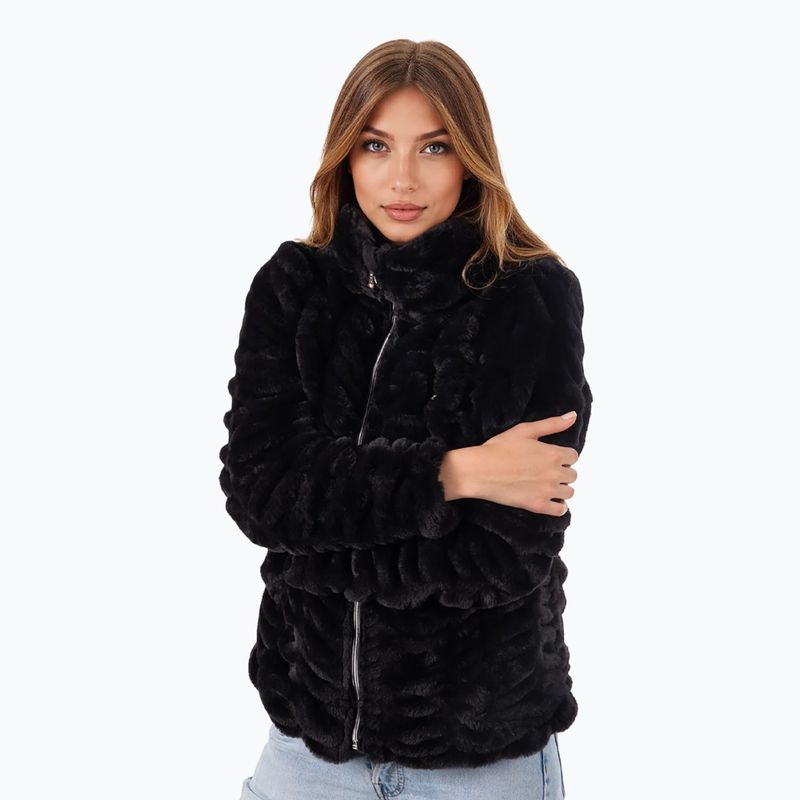Moteriška žieminė striukė Aulp Candy Faux Fur black 3