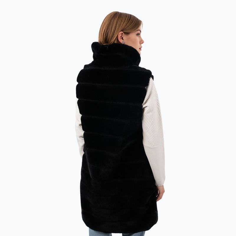 Moteriška liemenė Aulp Carra Faux Fur black 2