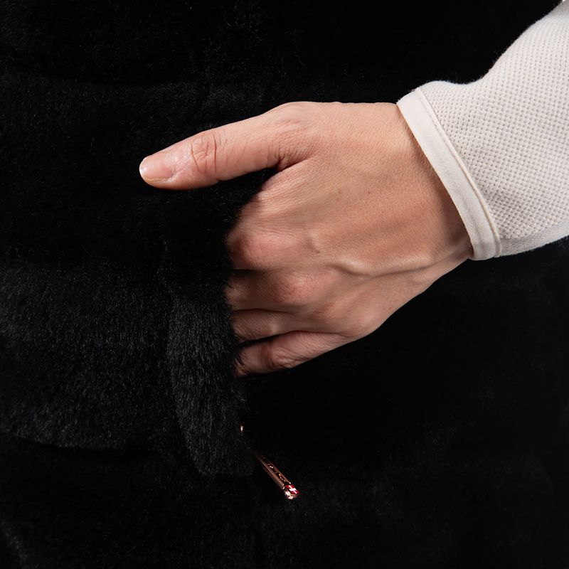 Moteriška liemenė Aulp Carra Faux Fur black 4