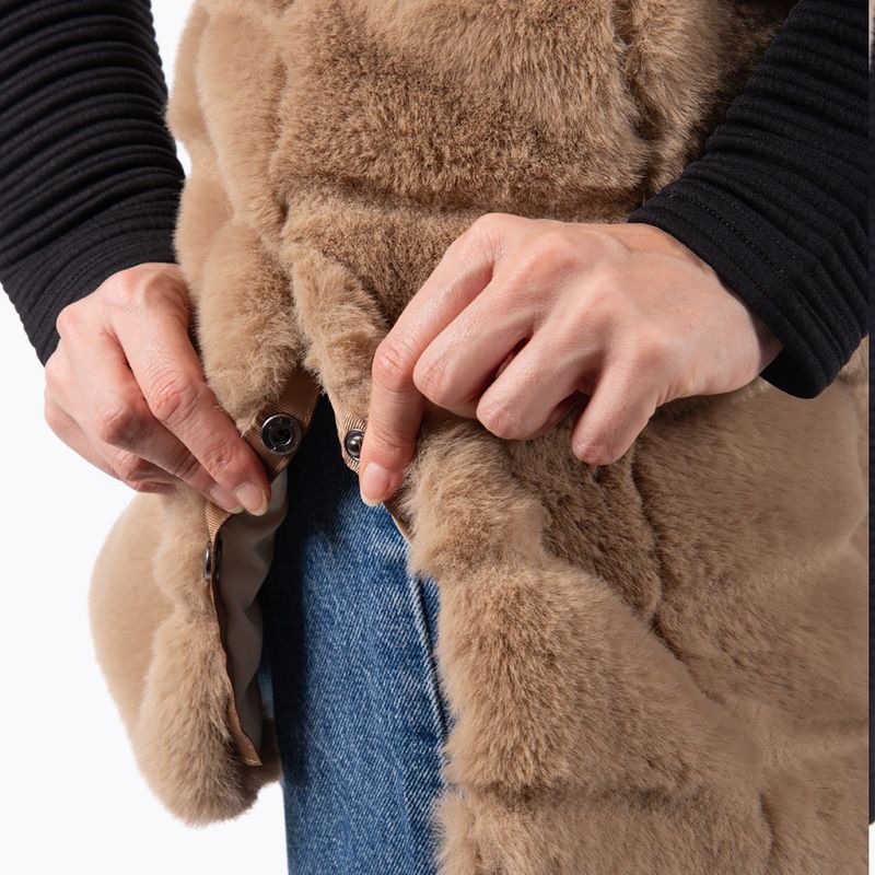 Moteriška liemenė Aulp Carra Faux Fur taupe 6
