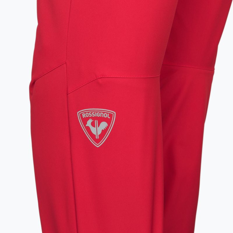 Vyriškos slidinėjimo kelnės Rossignol Rapide red 12