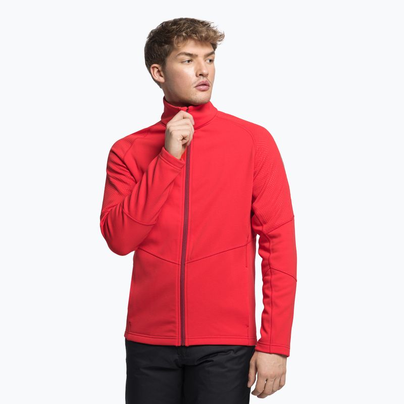 Vyriškas slidinėjimo džemperis Rossignol Classique Clim red