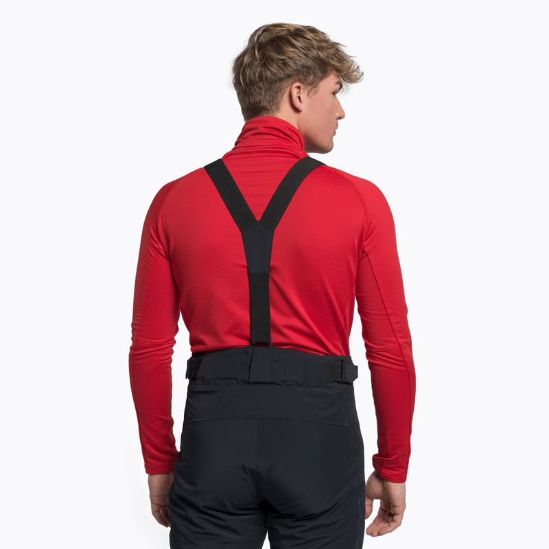 Vyriški Rossignol Classique 1/2 Zip termo megztiniai su užtrauktuku, raudoni 4