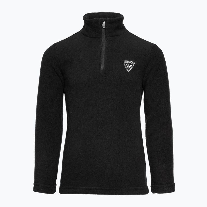 Rossignol vaikiški slidinėjimo marškinėliai 1/2 Zip Fleece black 3