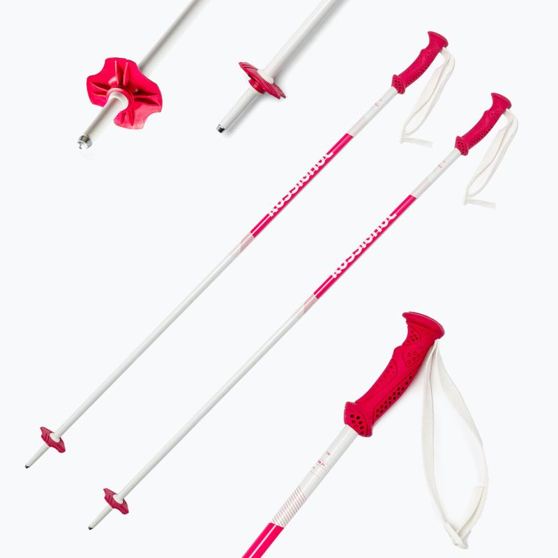 Rossignol Electra rožinės slidinėjimo lazdos 6