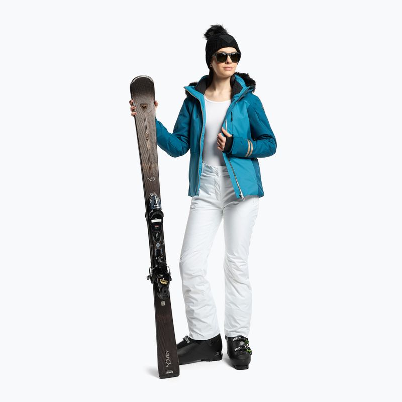 Moteriška slidinėjimo striukė Rossignol W Ski duck blue 2