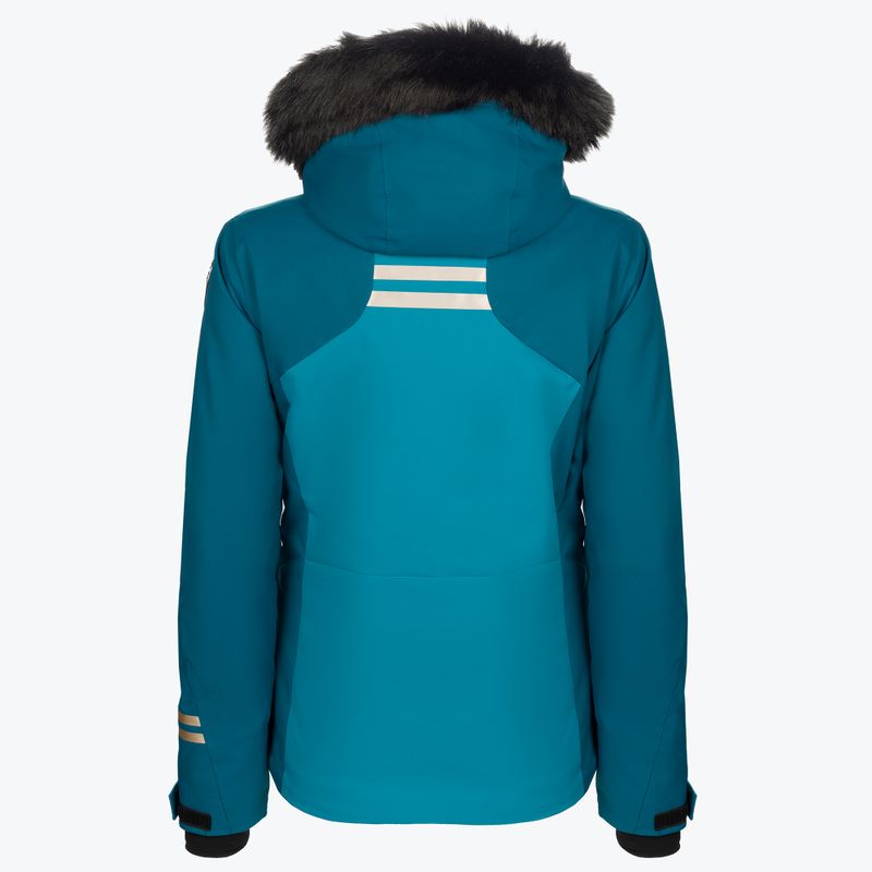 Moteriška slidinėjimo striukė Rossignol W Ski duck blue 9