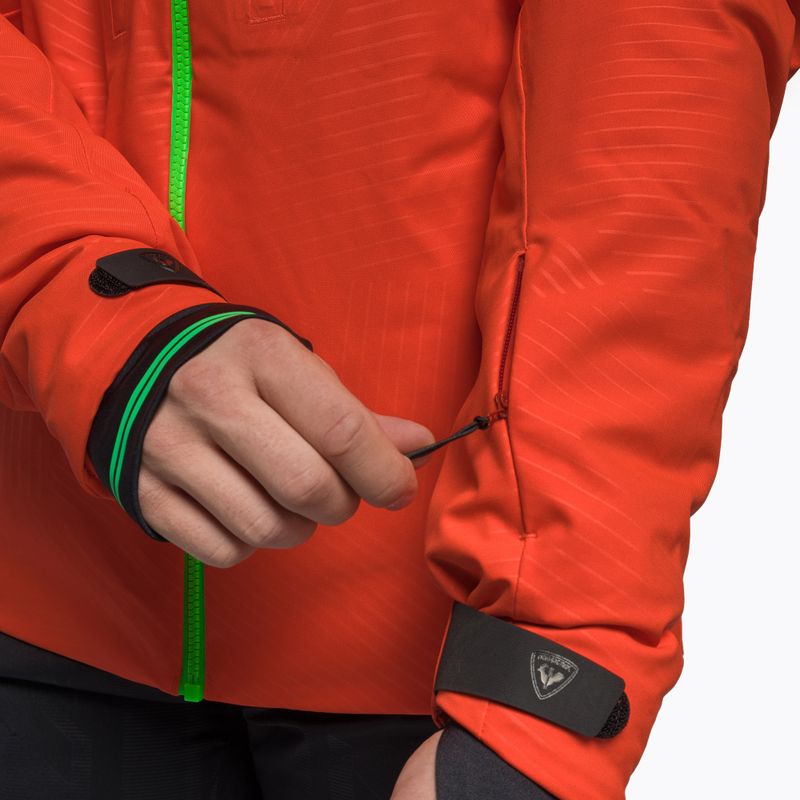 Vyriška slidinėjimo striukė Rossignol Hero Aile Jkt neon red 7