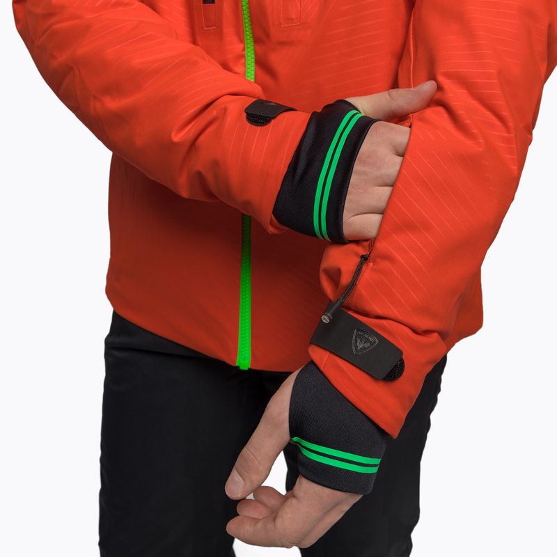 Vyriška slidinėjimo striukė Rossignol Hero Aile Jkt neon red 8