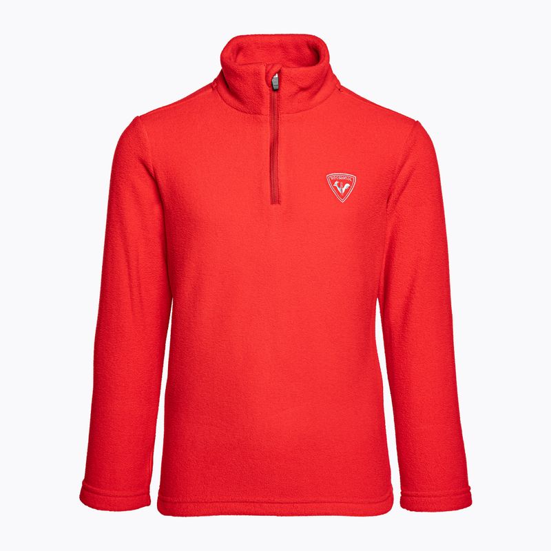 Rossignol vaikiški slidinėjimo marškinėliai 1/2 Zip Fleece orange 6