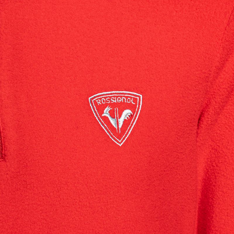 Rossignol vaikiški slidinėjimo marškinėliai 1/2 Zip Fleece orange 8