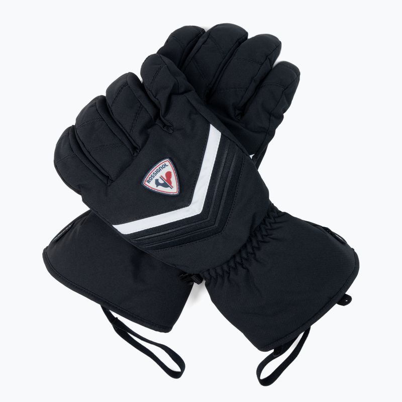 Rossignol Legend Impr vyriškos slidinėjimo pirštinės juoda/balta 4