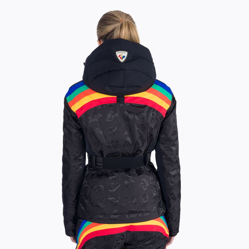 Moteriška slidinėjimo striukė Rossignol W Rainbow black 4