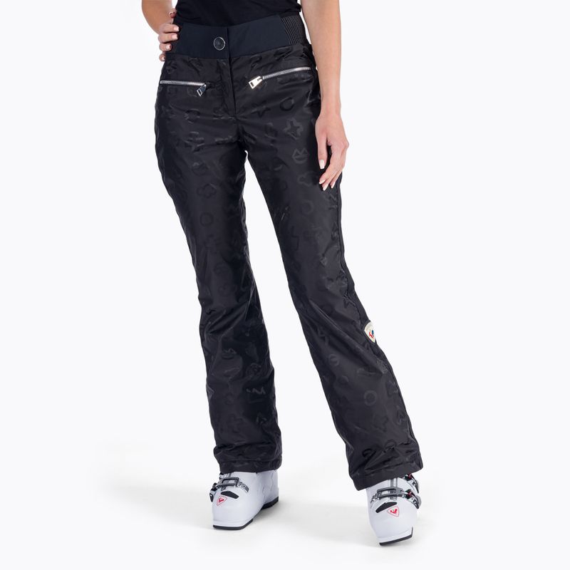 Moteriškos slidinėjimo kelnės Rossignol Rainbow black