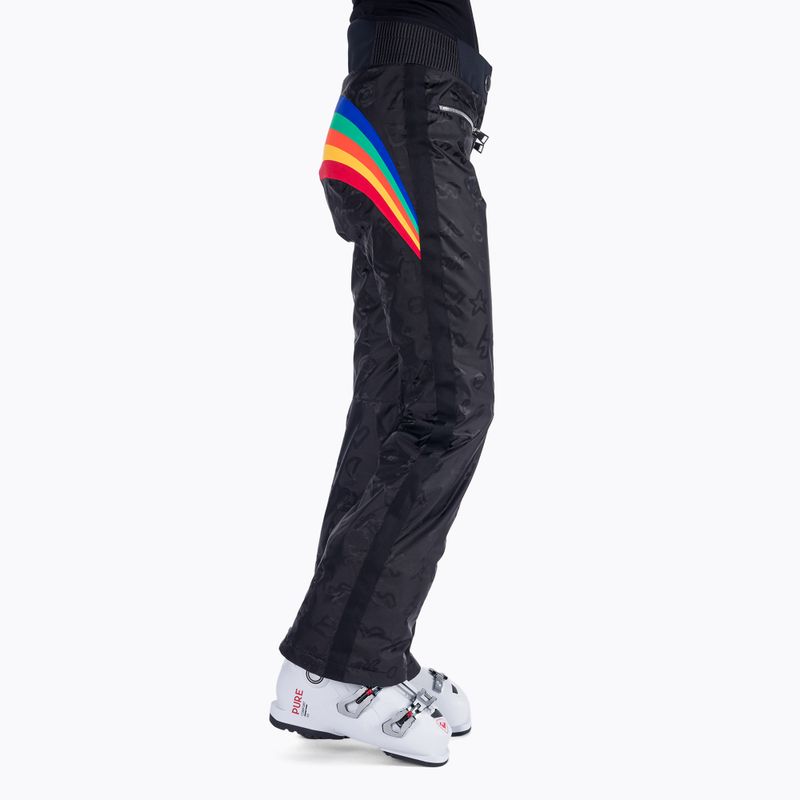 Moteriškos slidinėjimo kelnės Rossignol Rainbow black 3