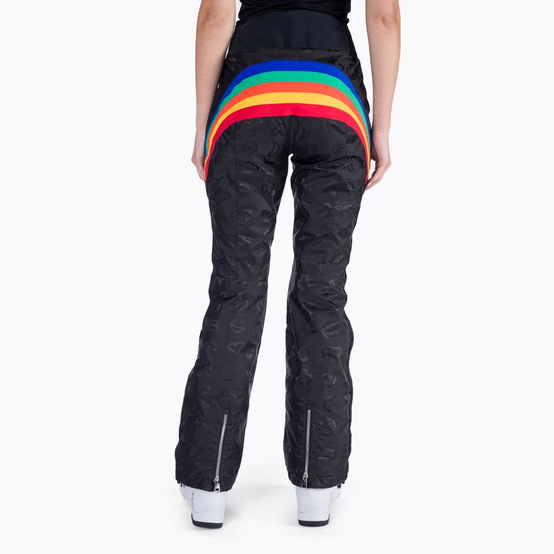 Moteriškos slidinėjimo kelnės Rossignol Rainbow black 4