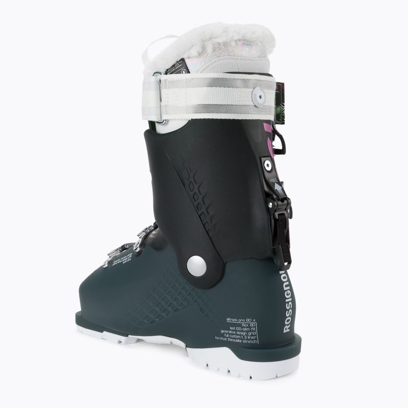 Moteriški slidinėjimo batai Rossignol Alltrack Pro 80 X black/green 2