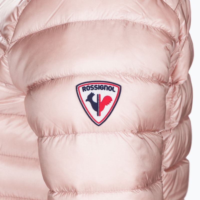 Moteriška slidinėjimo striukė Rossignol W Classic Light powder pink 10