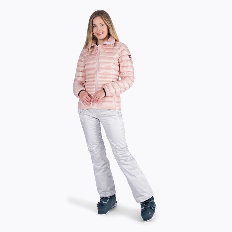 Moteriška slidinėjimo striukė Rossignol W Classic Light powder pink 7