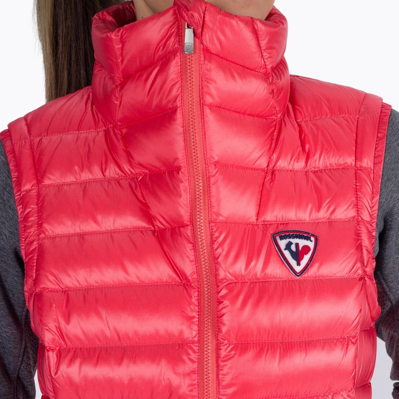 Moteriška slidinėjimo liemenė be rankovių Rossignol W Classic Light Vest corail 4