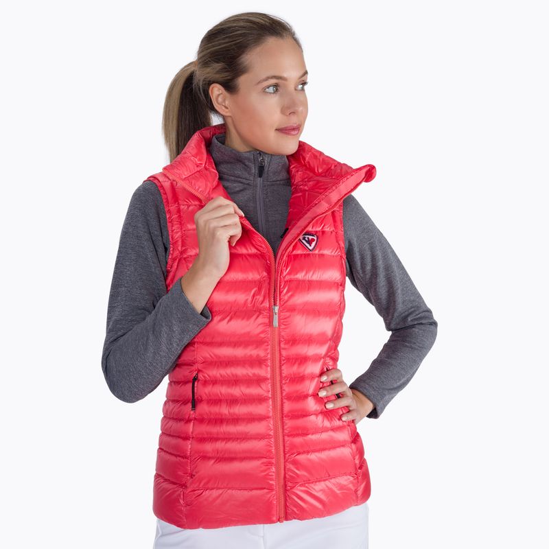 Moteriška slidinėjimo liemenė be rankovių Rossignol W Classic Light Vest corail 6