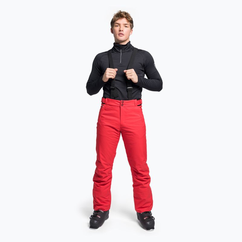 Rossignol vyriškos slidinėjimo kelnės Ski red