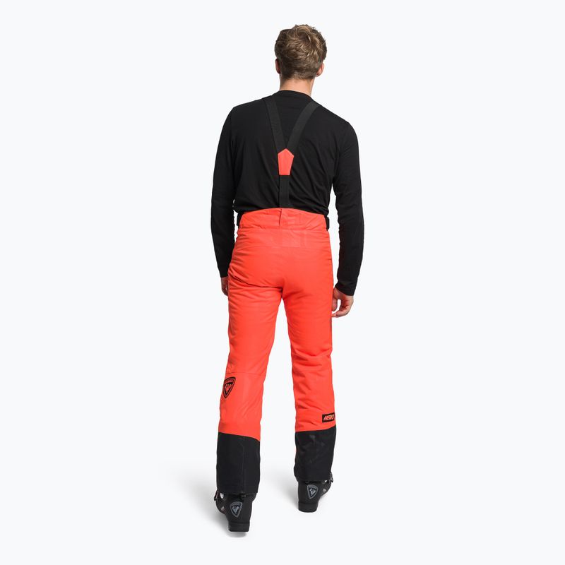 Vyriškos Rossignol Hero slidinėjimo kelnės neon red 4