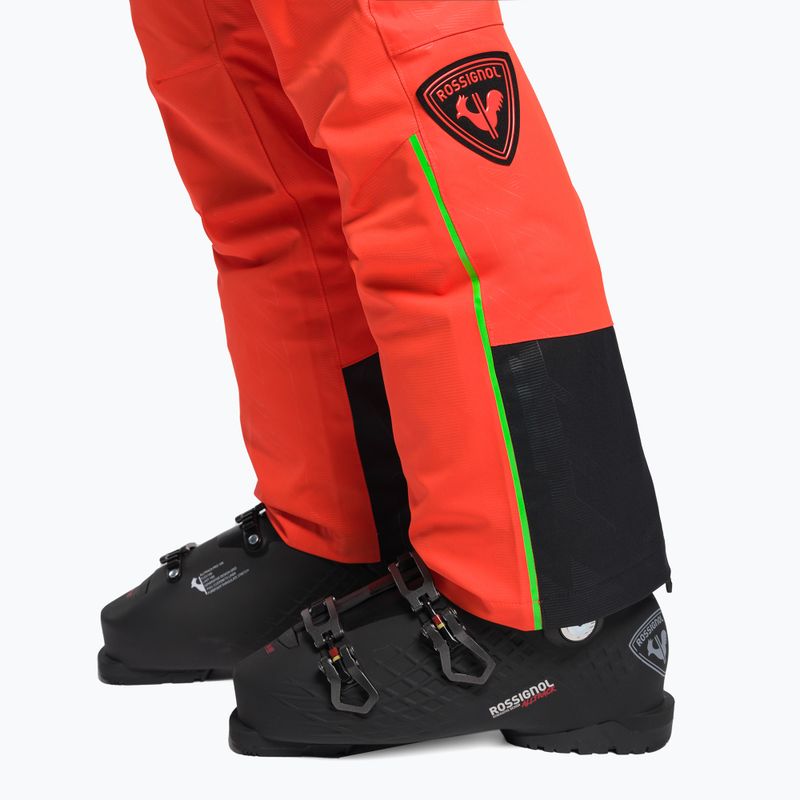 Vyriškos Rossignol Hero slidinėjimo kelnės neon red 5