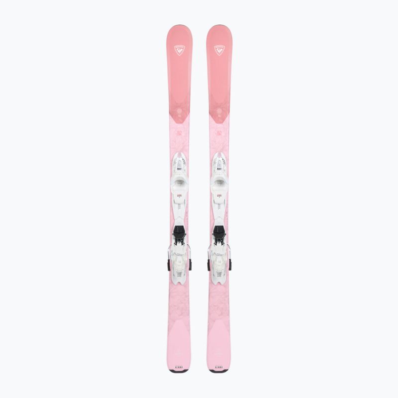 Vaikiškos kalnų slidės Rossignol Experience W Pro + apkaustai XP7 pink