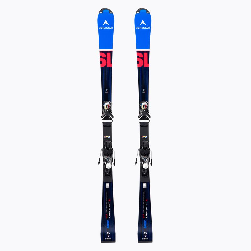Dynastar Omeglass WC Fis SL R22 + SPX12 R kalnų slidės juodos DRKAI03